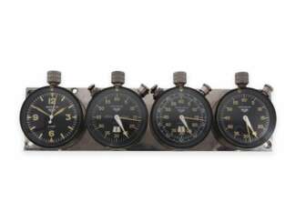 Stopwatch: extremely rare and early Heuer quadruple dashboard…