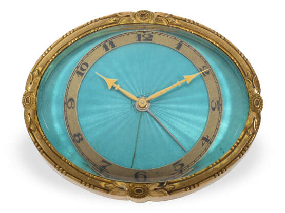 Table clock/travel clock: rarity, Breguet Art Deco 8-day Pend… - фото 2