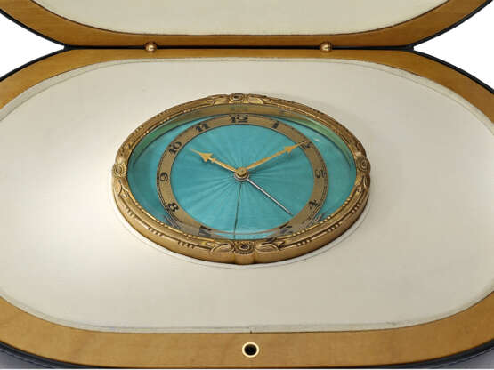 Table clock/travel clock: rarity, Breguet Art Deco 8-day Pend… - фото 6