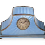 Table clock: unique, extremely rare Zenith miniature enamel c… - фото 4