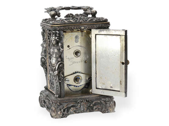 Travel clock: miniature travel clock with Renaissance case, F… - photo 6