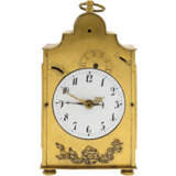 Travel clock: rare, early French travel clock with verge esca… - photo 1