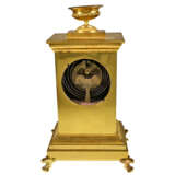 Table clock: decorative fire-gilt bronze clock around 1800, s… - photo 4