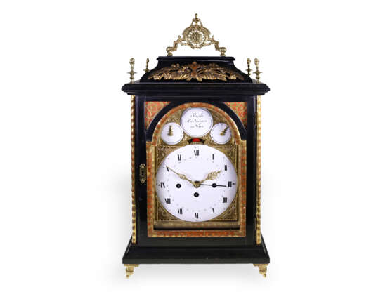 Table clock: intricate Viennese Baroque clock "Paul Hartmann… - photo 1