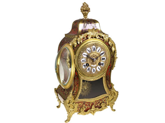 Table clock: decorative Boulle clock, 19th century, important… - фото 1