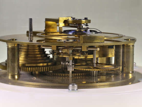 Unique English escapement model with experimental chronometer… - photo 1