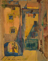 Mela Muter. Calle Cundaro, Girona