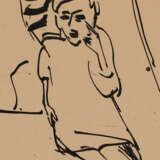 Ernst Ludwig Kirchner. Untitled (Sitting Woman) - photo 1