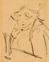 Heinrich Zille. Kopfstudie
