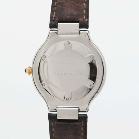CARTIER "Must 21" Armbanduhr, ca. 1990er Jahre. Edelstahl/goldplattiert. - фото 2
