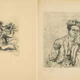 Ludwig Meidner. Mixed lot of 2 etchings - фото 1