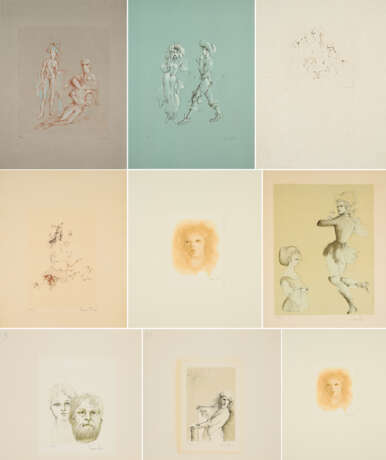 Leonor Fini. Mixed lot of 9 prints - photo 1