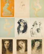Леонор Фини. Leonor Fini. Mixed lot of 10 lithographs