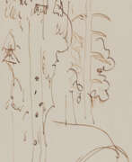 India Ink. Ernst Ludwig Kirchner. Untitled (Forest)