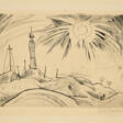 Otto Pankok. Leuchtturm (Aus: Die Schaffenden) - Auktionsarchiv