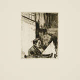 Lesser Ury. Mixed lot of 3 etchings - photo 4