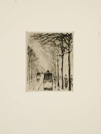 Lesser Ury. Mixed lot of 3 etchings - photo 6