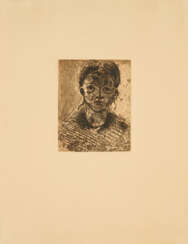 Paul Cézanne. Tête de jeune Fille