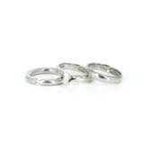 Set of Three Gold- and Solitaire-Rings - фото 1