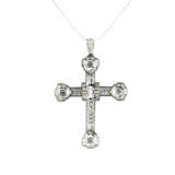 Cross-Diamond-Pendant Necklace - photo 2