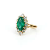 Emerald-Diamond-Ring - фото 1