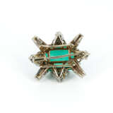 Emerald-Diamond-Brooch - photo 3
