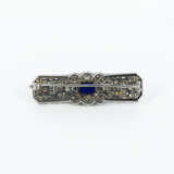 Lapis-Lazuli-Diamond-Brooch - photo 3
