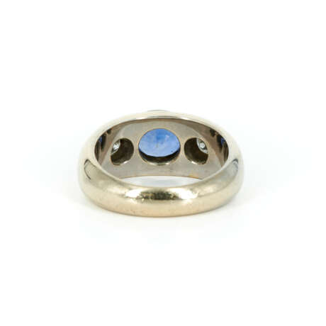 Sapphire-Diamond-Ring - photo 3