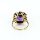 Amethyst-Diamond-Ring - photo 3