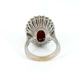 Coral-Diamond-Ring - photo 3