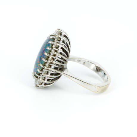 Opal-Diamond-Ring - photo 2