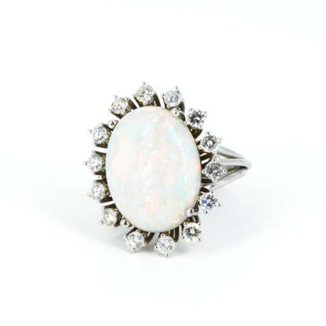 Opal-Diamant-Ring - Foto 1