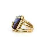 Boulderopal-Diamant-Ring - Foto 2