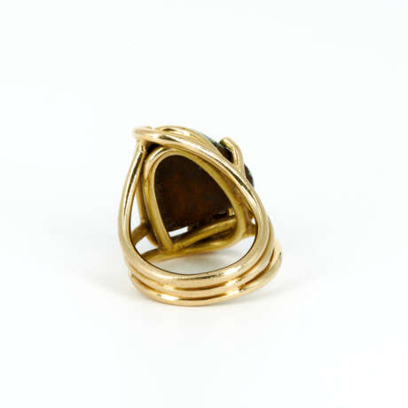 Boulderopal-Diamant-Ring - Foto 3