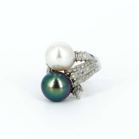 Pearl-Diamond-Ring - фото 1