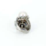 Pearl-Diamond-Ring - photo 3