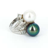 Pearl-Diamond-Ring - photo 4