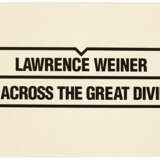 LAWRENCE WEINER (1942-2021) - photo 5