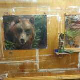 Привет! Leinwand auf Karton Malmesser "реализм" "импрессионизм" Animalistisches Russland 2024 - Foto 3