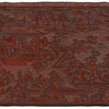 A CARVED RED LACQUER KANG TABLE - Foto 3
