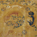 A LARGE NINGXIA `BUDDHIST LION` CARPET - photo 2