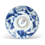 A BLUE AND WHITE `SEVEN SAGES` BOWL - photo 3