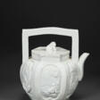 A MOLDED DEHUA HEXAGONAL TEAPOT AND COVER - Auction archive