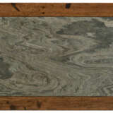A VERY RARE GREEN MARBLE-INSET HUANGHUALI WINE TABLE - Foto 5
