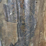 Weibliche Heiligenfigur - wohl spätgotisch, Holz, geschnitzt… - Foto 2