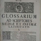 Du Cange, Charles du Fresne - Glossarium ad scriptores Media… - фото 8