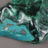 Konvolut Mineralien - 5-tlg, Malachit / Chrysokoll/ Marmor, … - photo 6