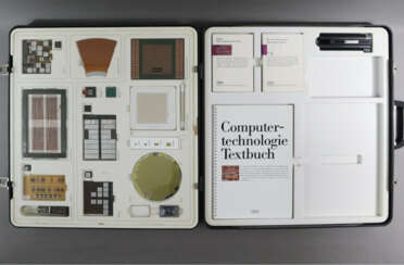 IBM Musterkoffer Computertechnologie - Koffer mit Computerba…