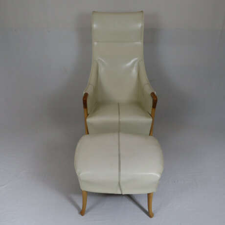 Lounge-Sessel mit Ottomane - Modell "Progetti", Entwurf: Umb… - Foto 1