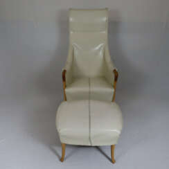 Lounge-Sessel mit Ottomane - Modell "Progetti", Entwurf: Umb…